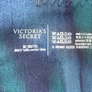 Victoria's Secret Teal and Navy Fabric